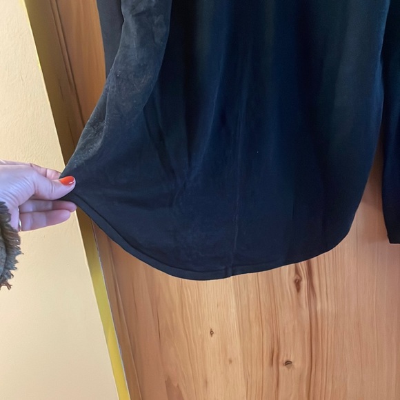 J.Crew dark gray long-sleeve shirt - Picture 4 of 6